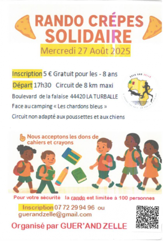  Rando crêpes solidaire - La Turballe