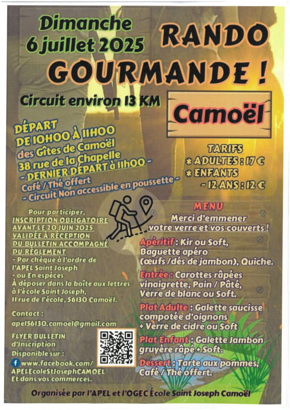 Rando gourmande - Camoël