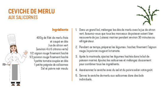 Recette Baludik - Ceviche de Merlu - Boulay