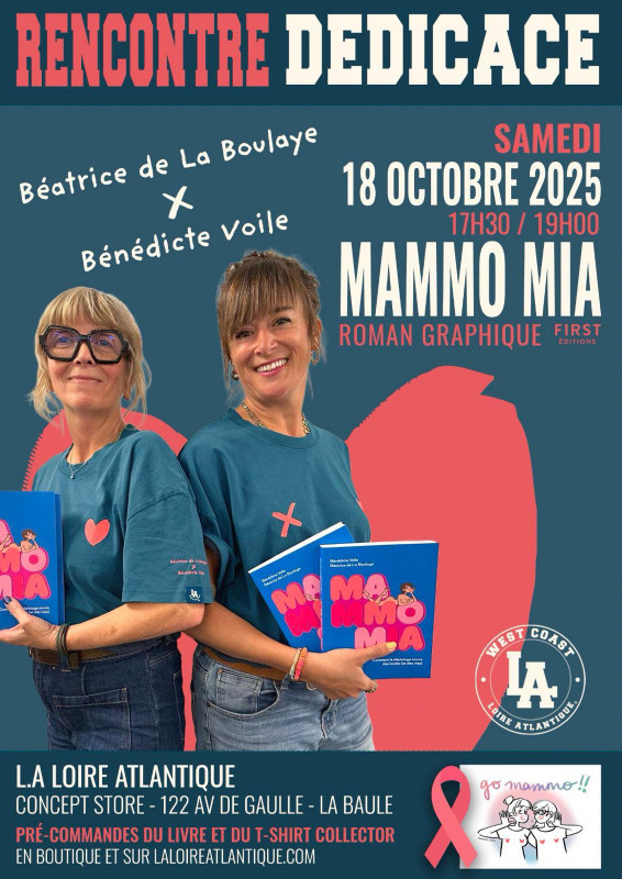 Rencontre Dédicace : Mammo Mia LA Concept store