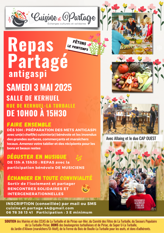repas partagé la turballe