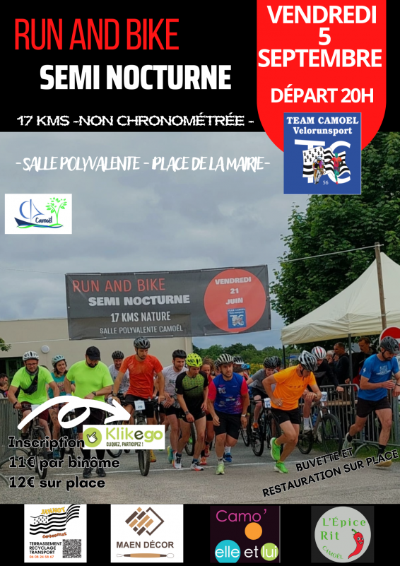 Run and bike - Camoël