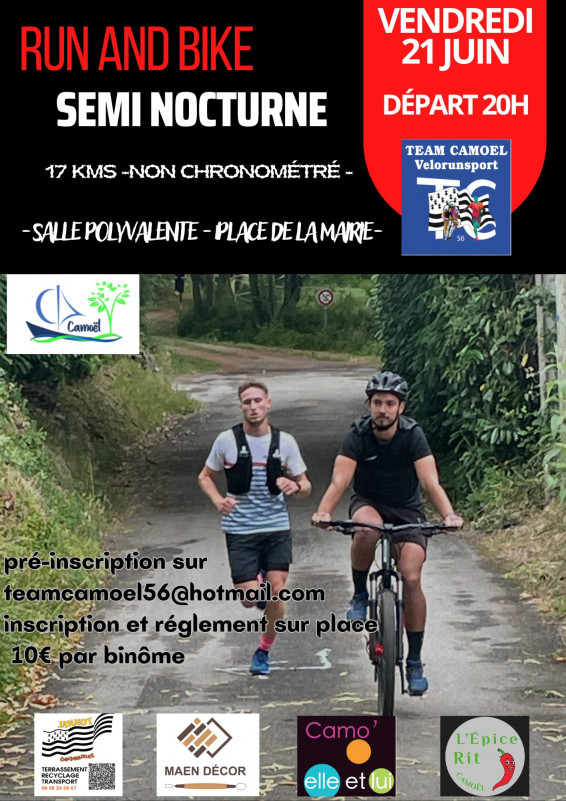 Run & bike - Camoël