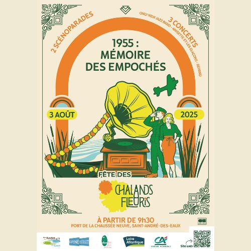 Saint-André-des-Eaux - Fêtes des Chalands fleuris - 3 août 2025
