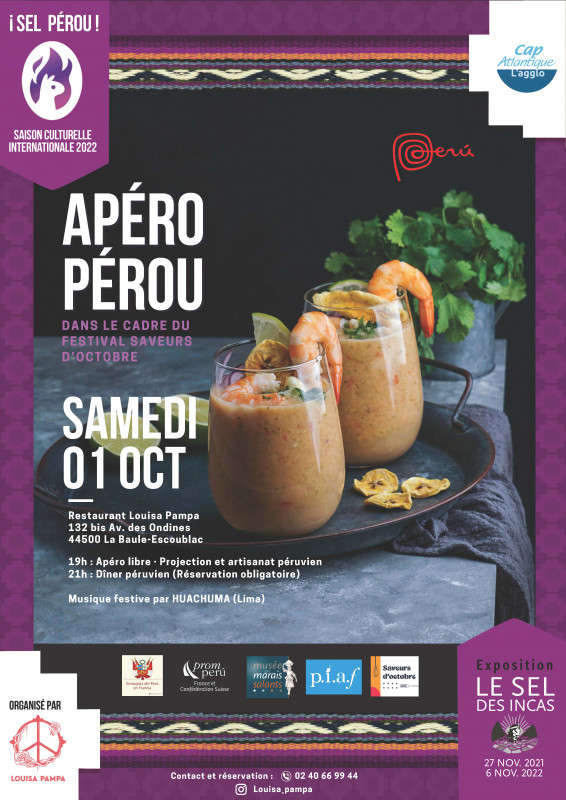 Saveurs d'octobre - Apéro Pérou - La Baule