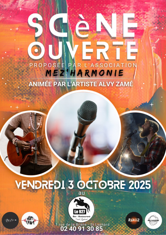 Scène Ouverte - Bar Restaurant Le 927 - Saint-Lyphard
