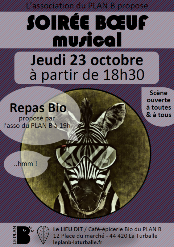 Soirée boeuf musical - La Turballe