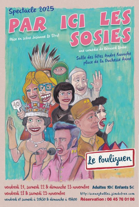  Spectacle-comédie : Par ici les sosies - Le Pouliguen 