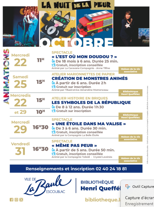 Spectacle - L'est où mon doudou ?