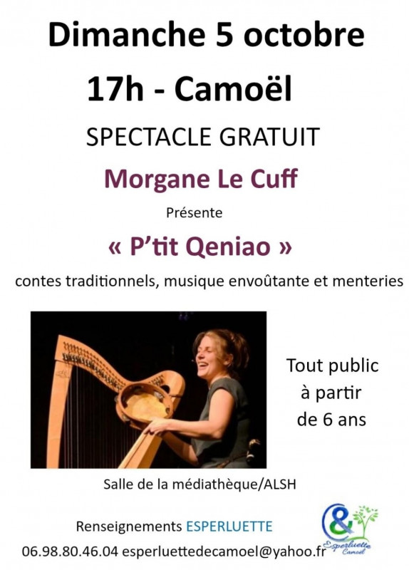 Spectacle : Morgane Le Cuff 