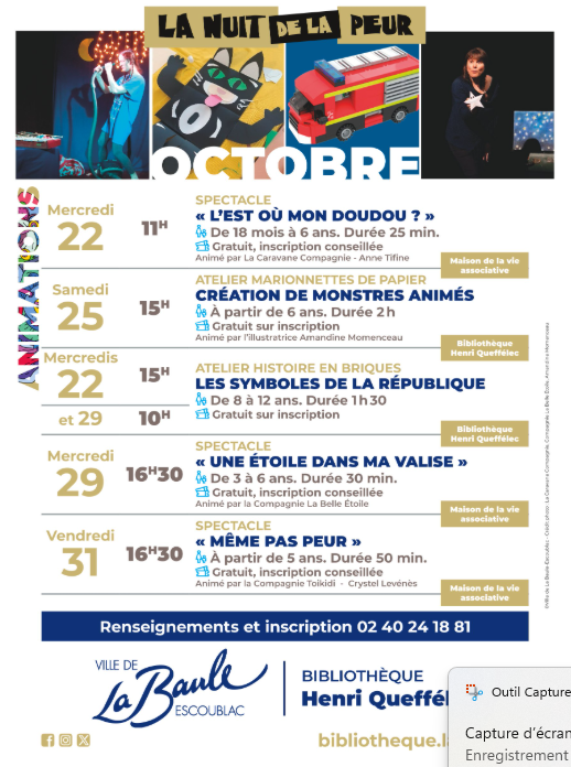 Spectacle - Une étoile dans ma valise - La Baule