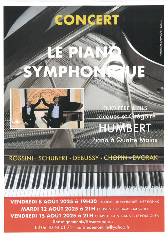 Concert Le Piano Symphonique
