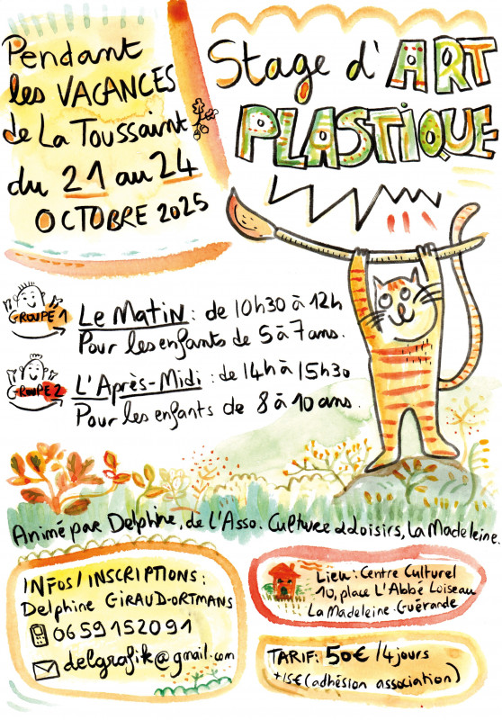Stage d'Art plastique - Guérande