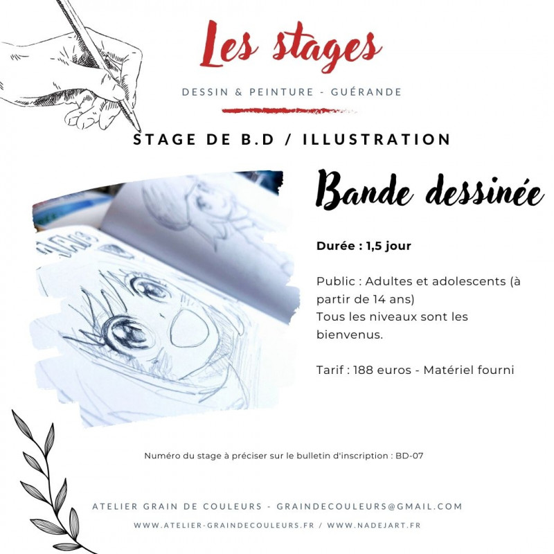 Stage illustration BD - Guérande