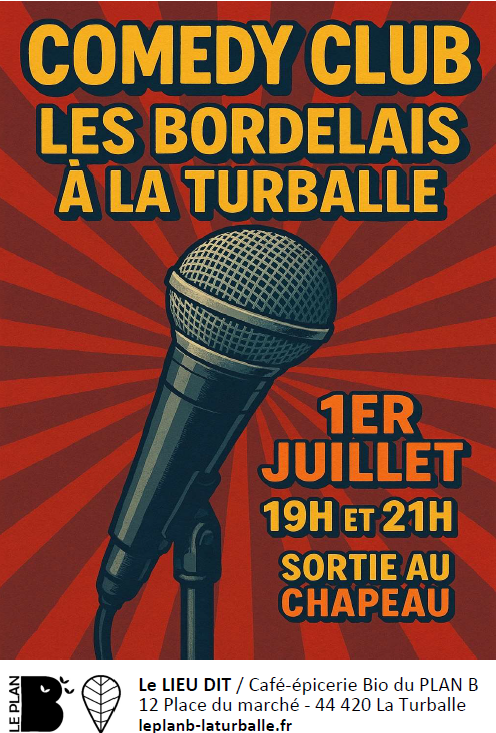 Stand up avec le bordeaux comedy club la turballe