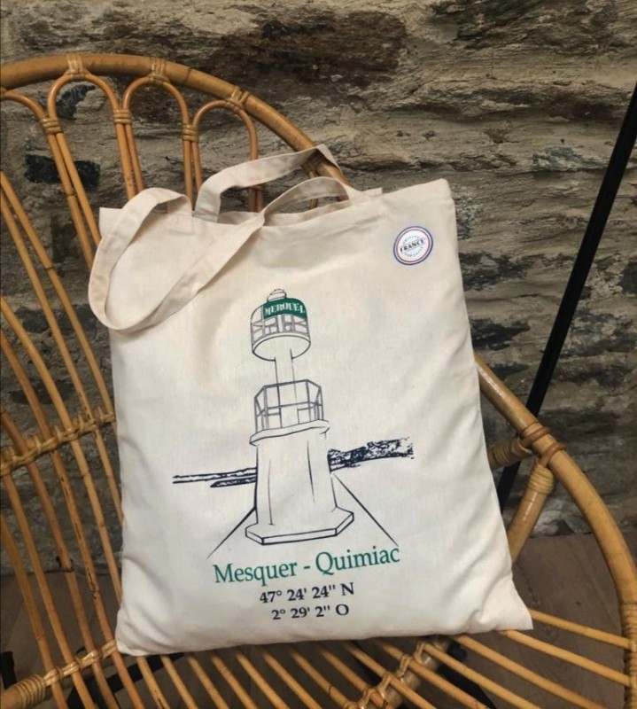 Tote bag Merquel - Mesquer Quimiac - OTI La Baule Presqu'île de Guérande