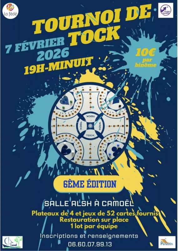 Tournois de TOCK - Camoël