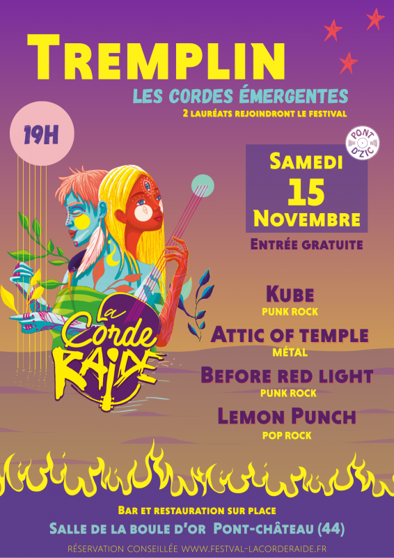 tremplin corde raide - © Association Pont D'Zic tremplin corde raide