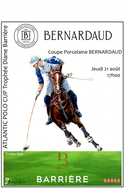 Trophée Diane Barrière - Coupe Porcelaine Bernardaud - Guérande