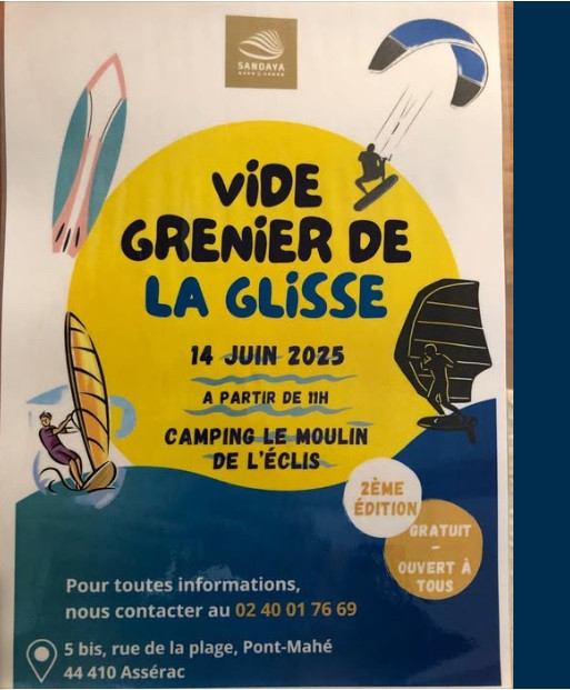 Vide-grenier de la glisse - Pont-Mahé Assérac