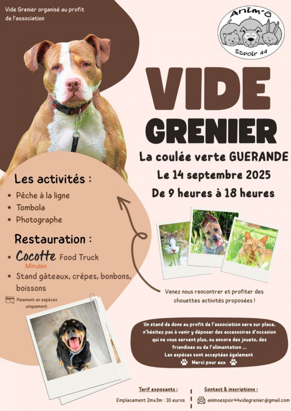 Vide grenier - Guérande