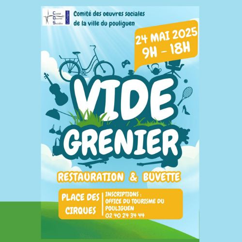 Vide-greniers par le COS du Pouliguen