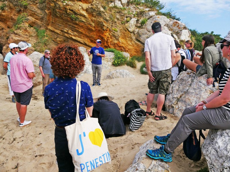 Visite guidée géologique du Palandrin- Pénestin