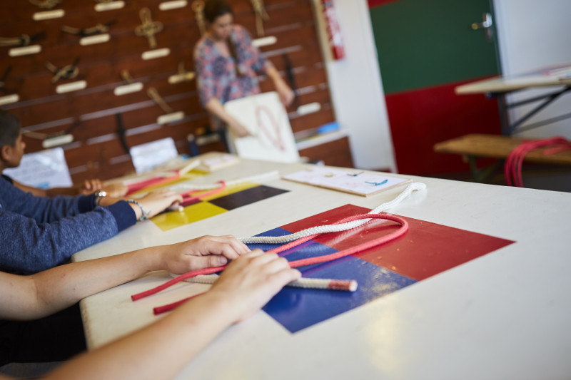 Visite scolaire de la maison de la pêche
