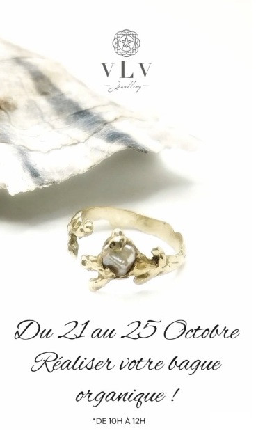 VLVjewellery  Réalisez votre bague organique -St Lyphard