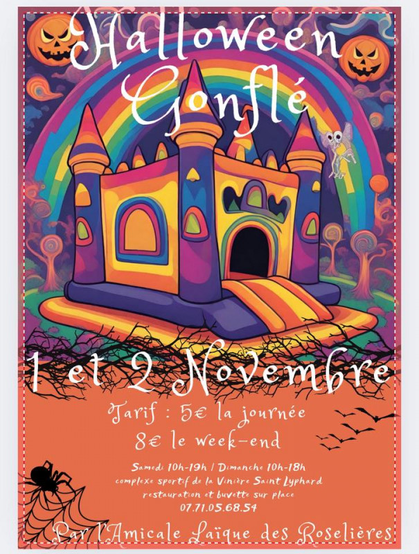 Week-end : Halloween Gonflé à Saint-Lyphard