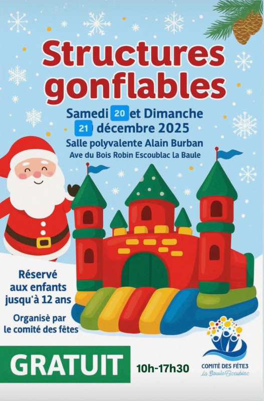 Week-end : structures gonflables La Baule Week-end : structures gonflables La Baule