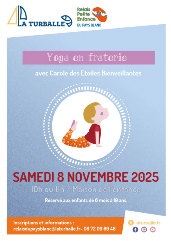 Yoga en fratrie - La Turballe