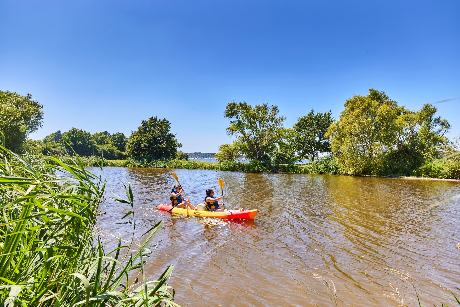 Profitez de la mer, tout en la préservant - Camoël - Canoë sur La Vilaine - © Alexandre Lamoureux