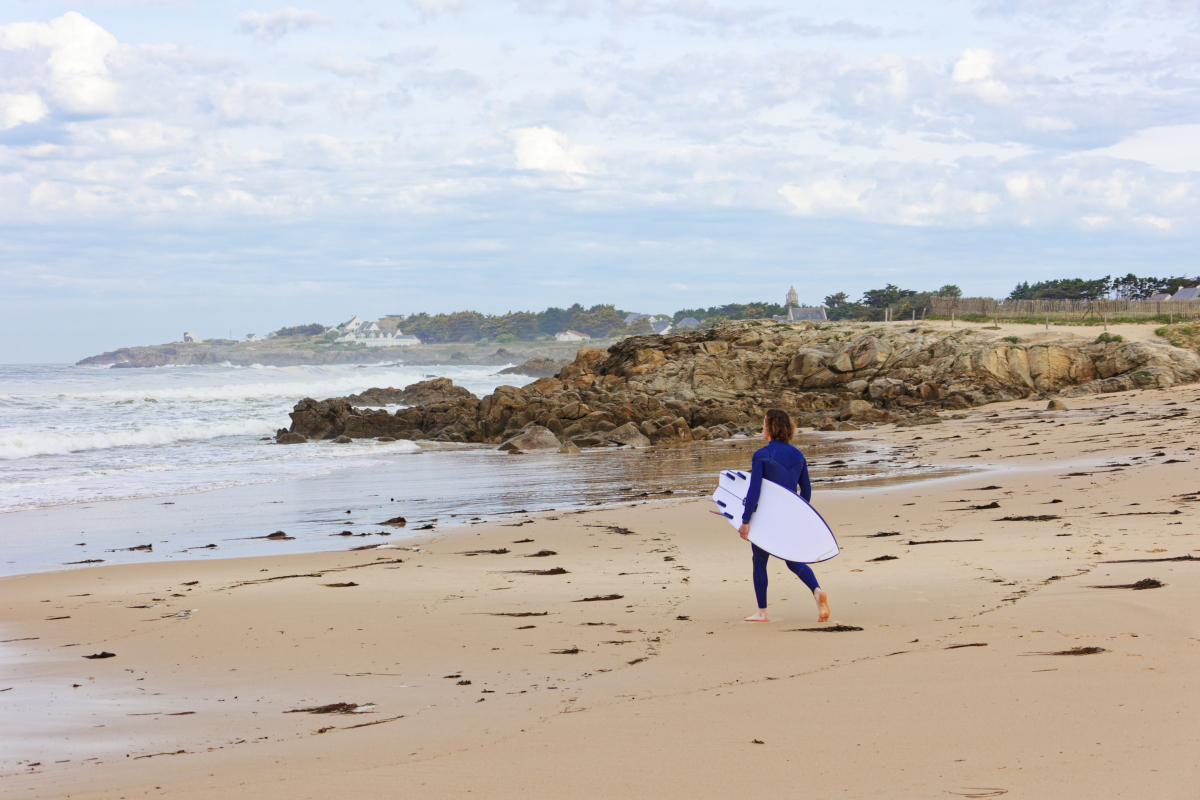 Surf la Govelle - La Baule-Presqu'île de Guérande - © Gérald Le Pan