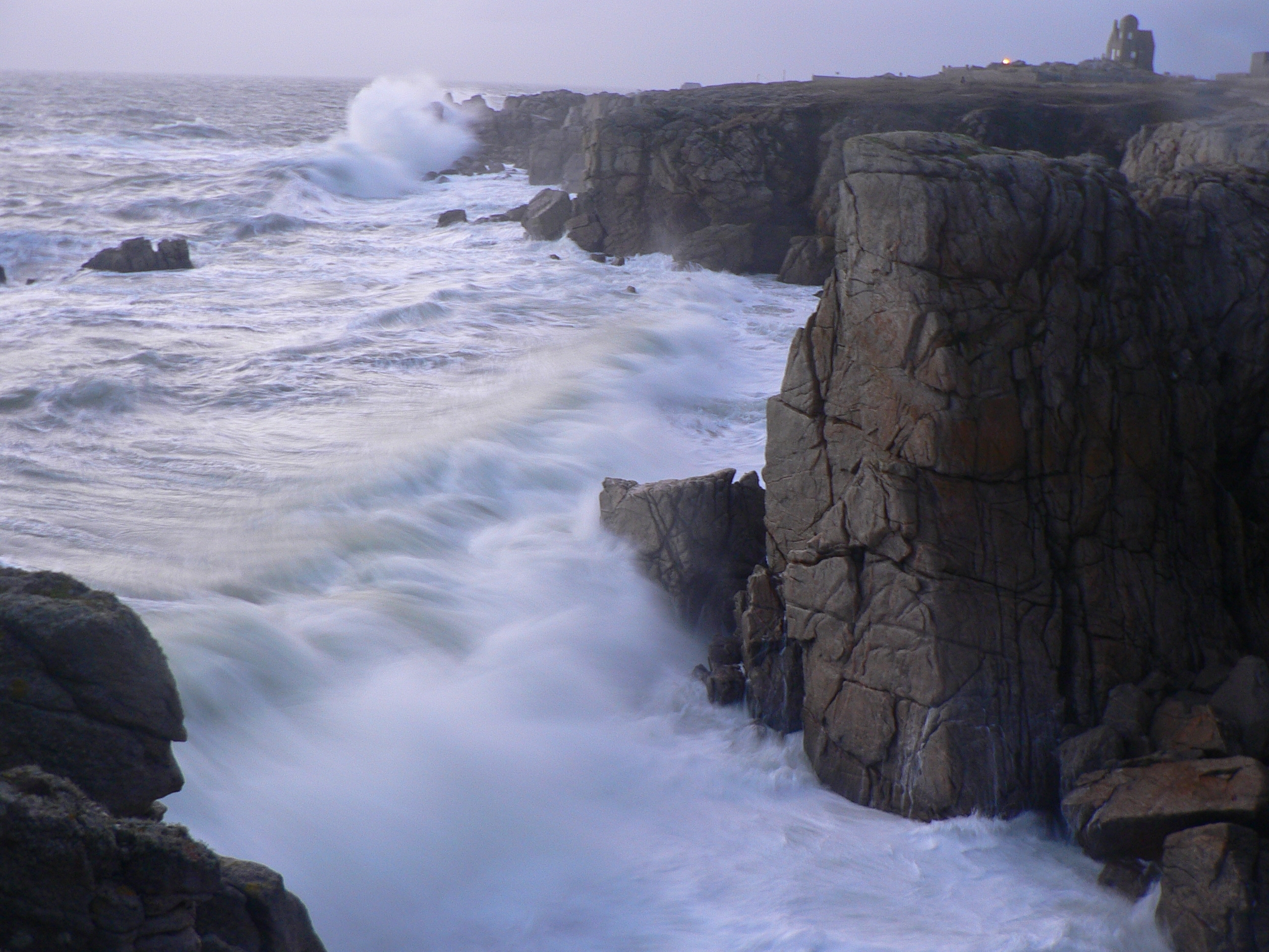 Un soir de tempête sur la Côte Sauvage - © B. Schoch