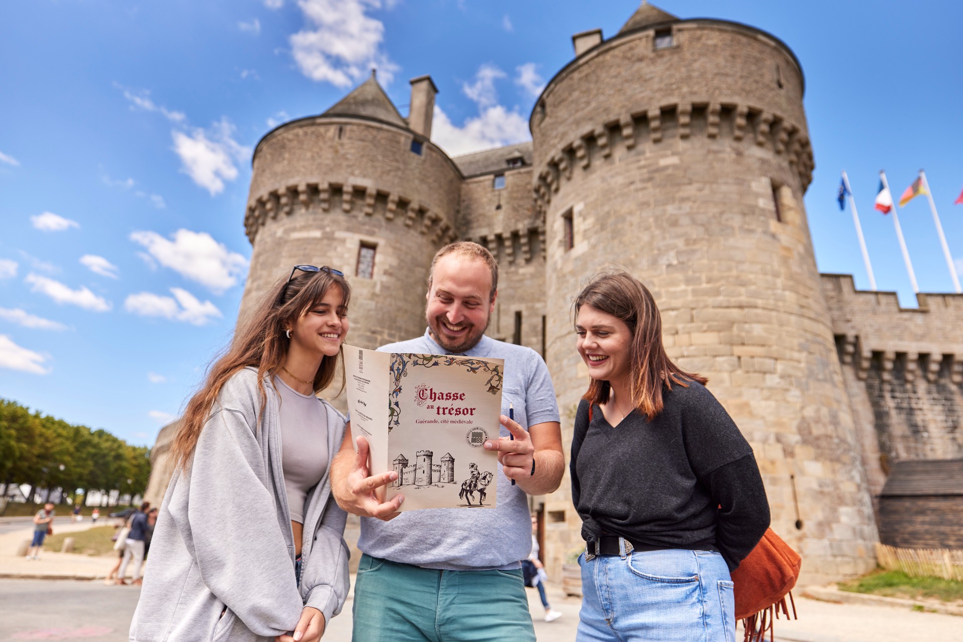 Visite de la cité médiévale de Guérande - © Alexandre Lamoureux